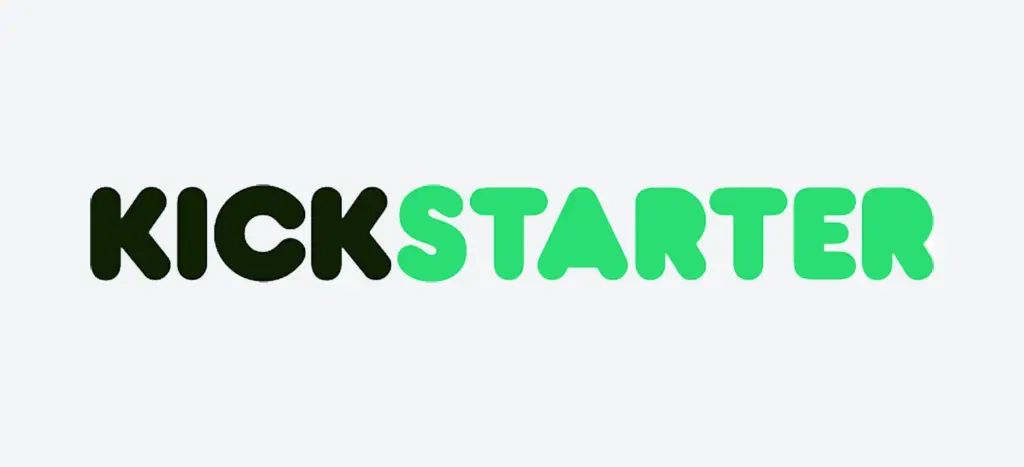 Kickstarter logo, a crowdfunding platform built using Ruby on Rails framework.