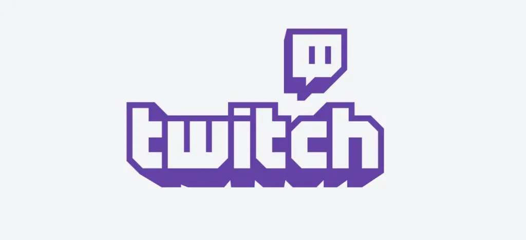 Purple Twitch logo representing a streaming platform built with Ruby on Rails.