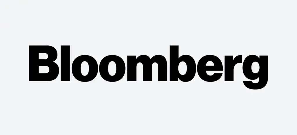 Bloomberg logo, a major finance platform built using Ruby on Rails framework.