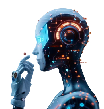 AI robot illustration